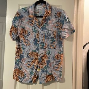 Topman tiger button down